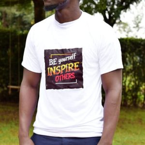 Custom Branded White T-shirt