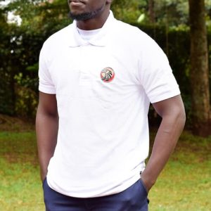 Custom Branded White Polo Shirts