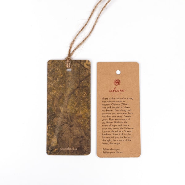 Custom Printed Kraft Tags | Sahara Designers