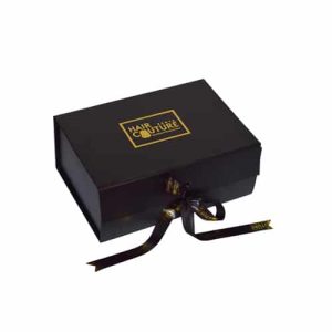 Custom Printed Rigid Gift Box With Ribbon