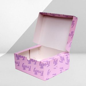 Custom Full Colour Printing Cake Box