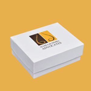 Custom Printed Luxury White Top/Bottom Box