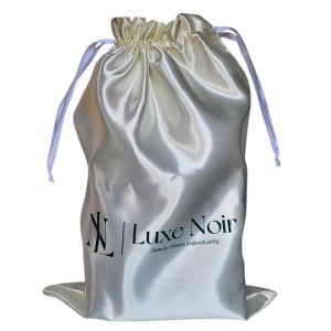 Custom Printed Satin Drawstring bags