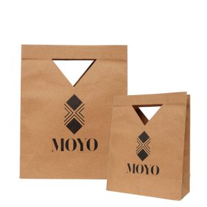 Custom Printed Brown Kraft Bags